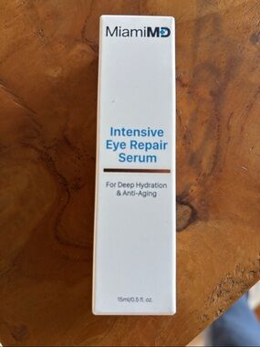 miami MD Intensive Eye Repair Serum – White & Blue Accents